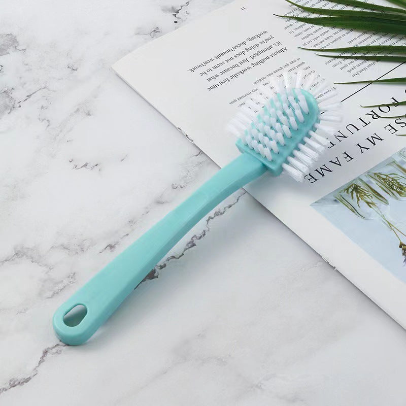 U-Shaped Cup & Glass Cleaning Brush with Long Handle