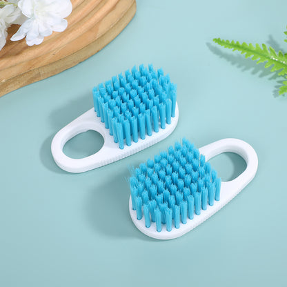 Handheld Kitchen Scrub Brush with Easy-Grip Loop Handle