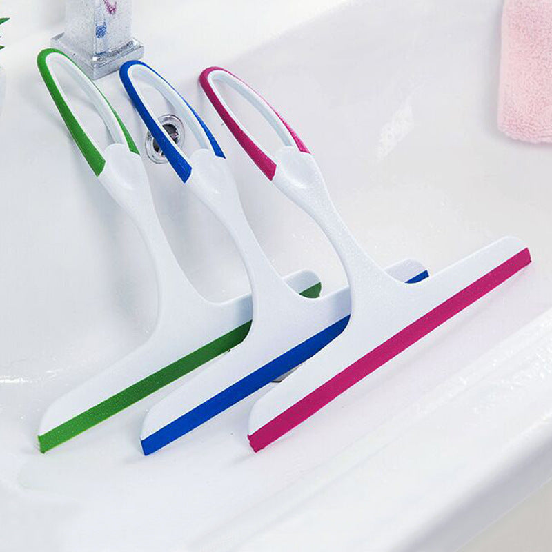 Compact Kitchen Sink & Countertop Squeegee with Hanging Handle