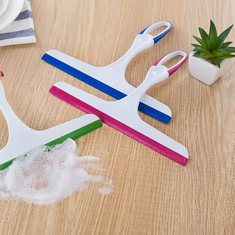 Compact Kitchen Sink & Countertop Squeegee with Hanging Handle