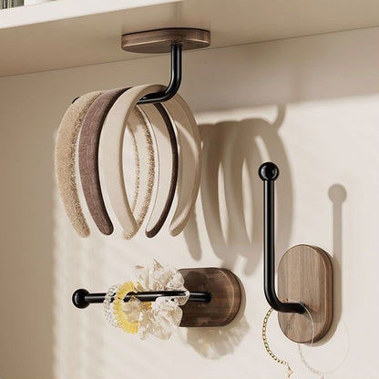 Decorative Cloud & Moon Wall Hooks for Towels, Brushes & Small Accessories