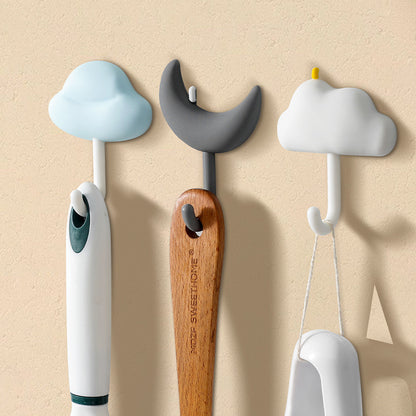 Rotating Wall-Mounted Accessory Hook for Headbands, Hair Ties & Small Essentials