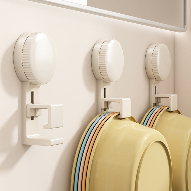 Wall-Mounted Basin & Tub Hanger for Bathroom Storage